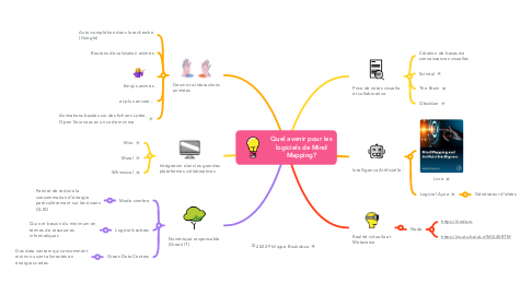 Mind Map: Quel avenir pour les logiciels de Mind Mapping?